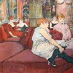 Au Salon de la rue des Moulins, Henri de Toulouse-Lautrec
