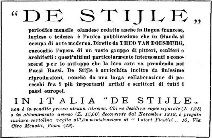 Rivista De Stijl