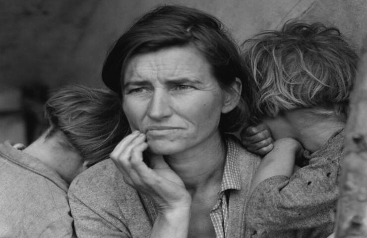 Madre Migrante, Dorotha Lange