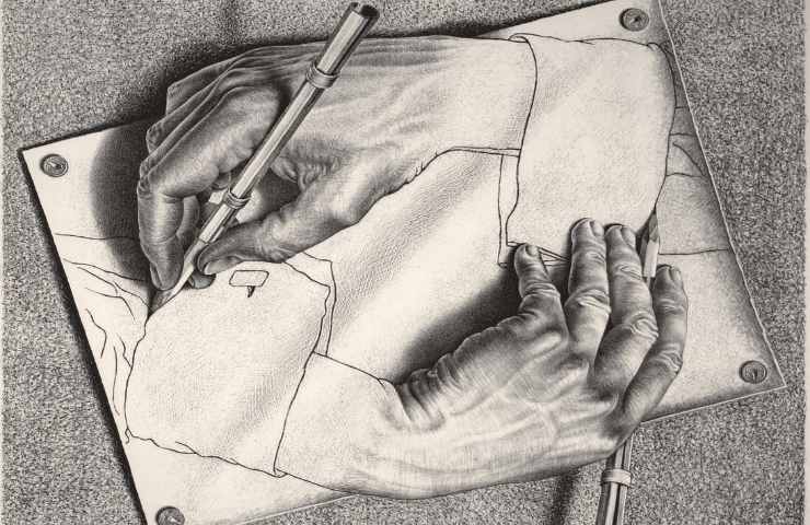 Mani che disegnano