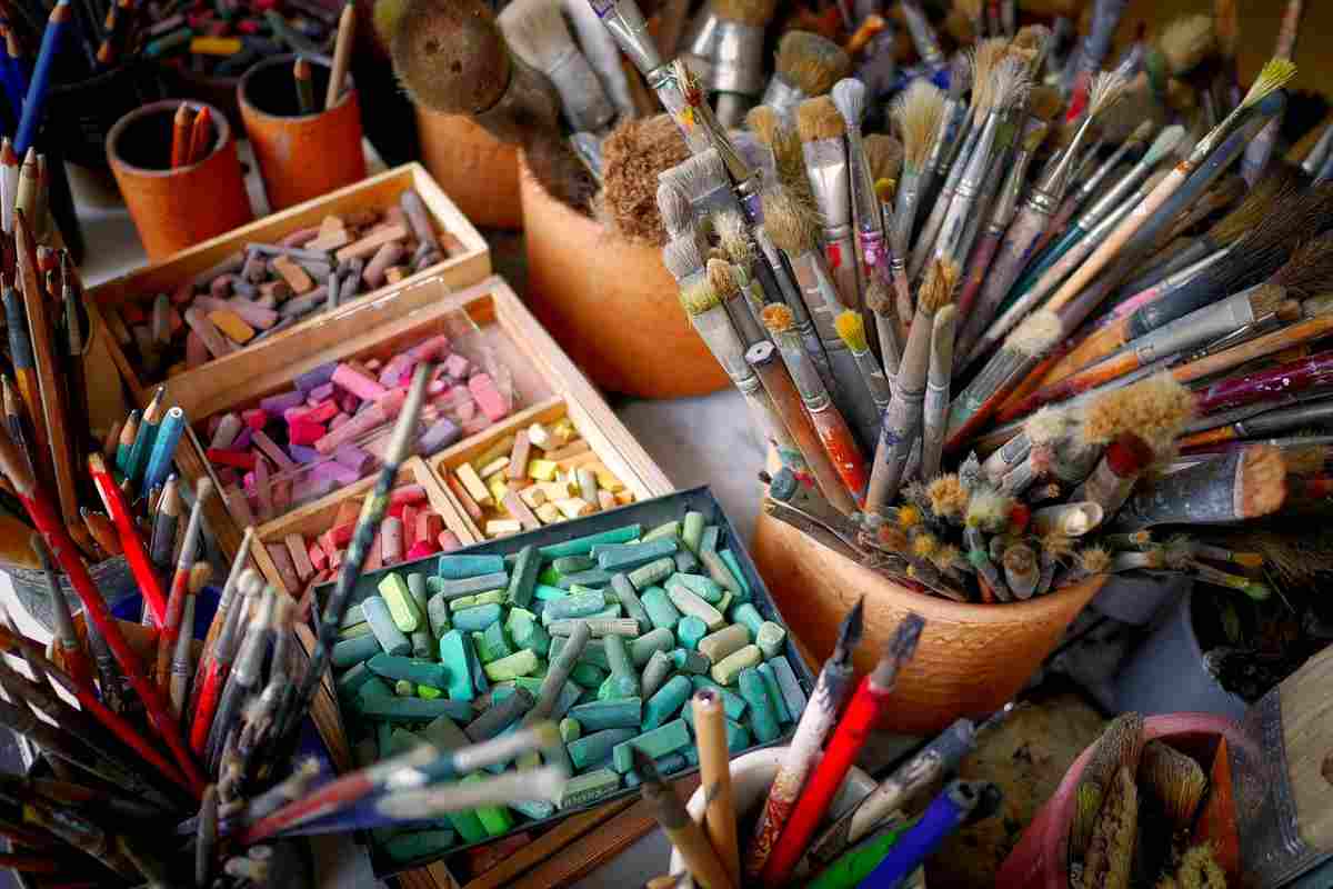 Materiale che può essere usato da un artista