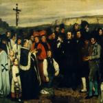 Il funerale a Ornans di Gustave Courbet