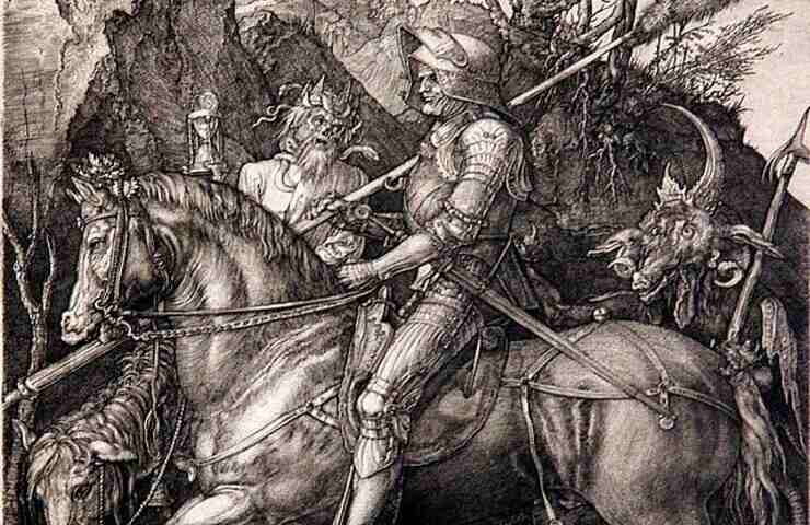 il cavaliere, la morte e il diavolo Albrecht Dürer