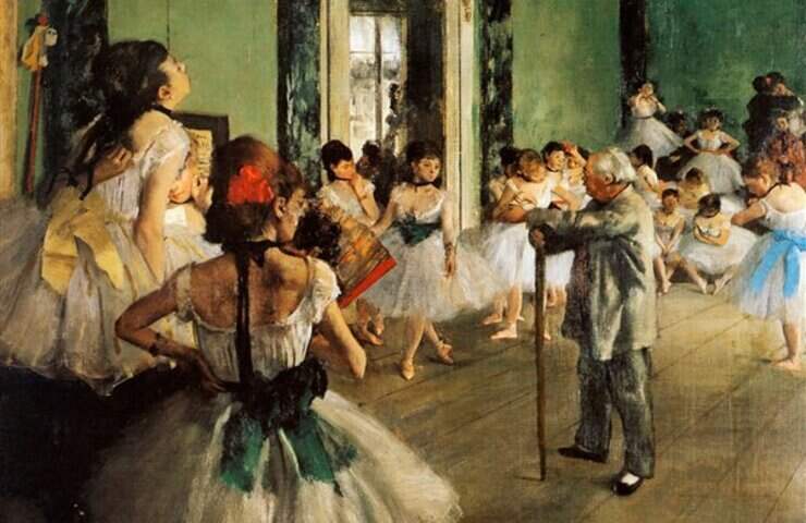 Lezione di danza, Edgar Degas