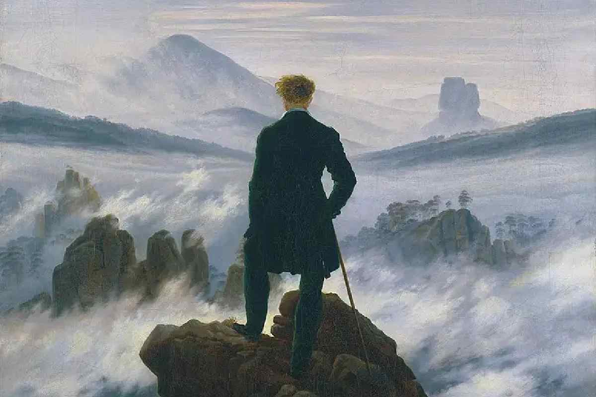 Caspar David Friedrich, Viandante sul mare di nebbia