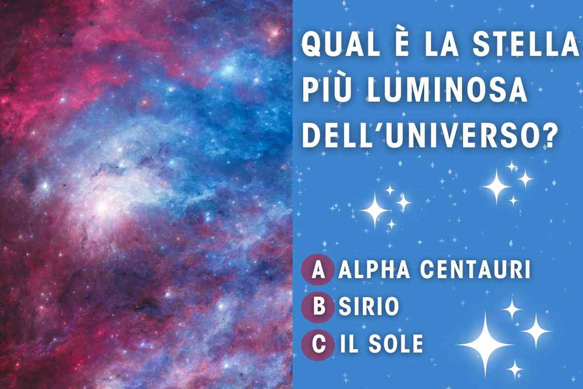 La stella più luminosa del cielo: qual è e caratteristiche